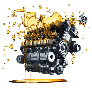 Engine Synthetic or Mineral Oil on transparent background png