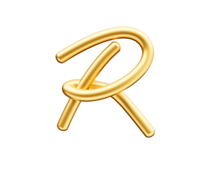 3d Golden Shiny Capital Letter R Alphabet R Rounded Inflatable Font 3d Illustration png