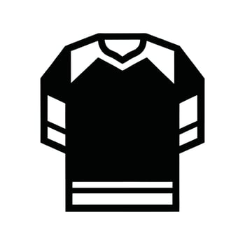 Sports Design Hockey Silhouette Illustration ClipArt vector