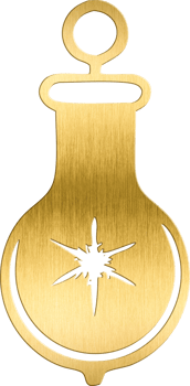 Golden Christmas Ornament with Star Design Classic Holiday Icon for Festive Cards, Seasonal Branding, and Winter-Themed Projects Ideal for Adding a Touch of Elegance png