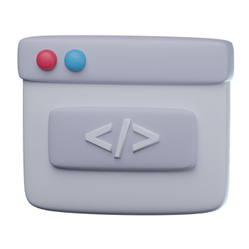 3D Code Transparent Icon Illustration png