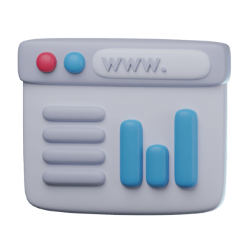 3D Dashboard Transparent Icon Illustration png