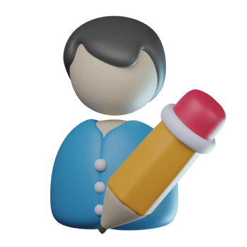 3D Designer Transparent Icon Illustration png