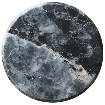 Round marble stone top view . Marble texture for presentation purposes flat lay . Grunge marble stone isolated. Grunge texture png