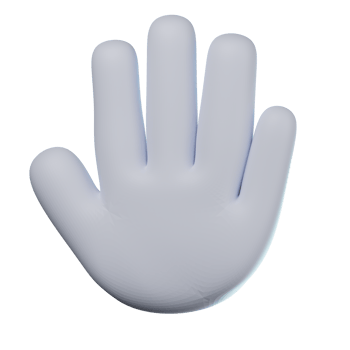 3D Hand Tool Transparent Icon Illustration png