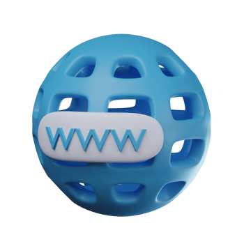 3D Internet Transparent Icon Illustration png