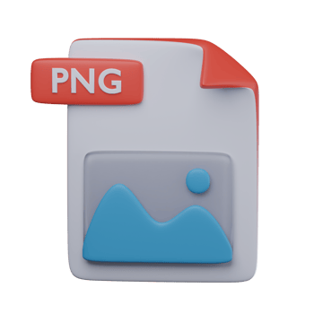 3D File Transparent Icon Illustration png