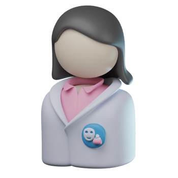 3D Skincare Specialist Transparent Icon Illustration png