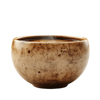 Brown Ceramic Bowl png