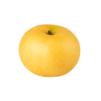 Asian Pear cutout, full depth of field png