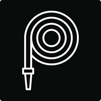 Hose Illustration Icon vector