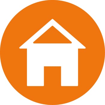 Home Glyph Style Icon vector