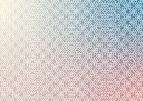 Circle gradient pattern line geometry soft background vector