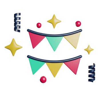 Bunting Decoration Celebration png