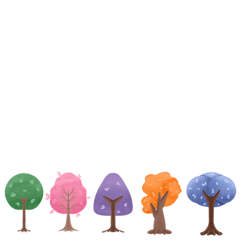 The Colorful Trees png