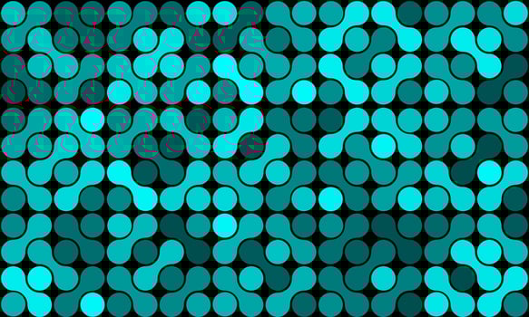 metaballs abstract geometric concept, modern minimalist concept design, for background, poster, flier, banner, textile, book cover vector