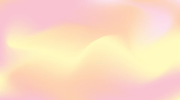Pastel gradient background. Minimalist sky gradient with pastel pinks and yellows. Subtle summer tones create a serene and airy design. vector