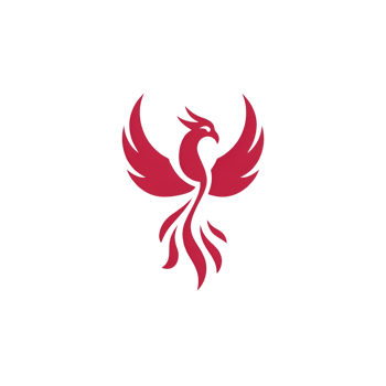 A red bird logo png