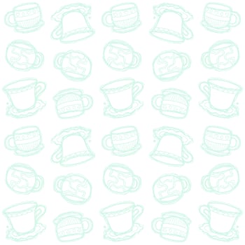 coffee cup pattern vector
