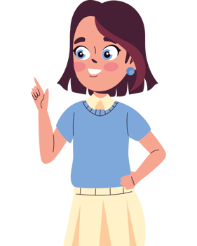 girl speaking cartoon png