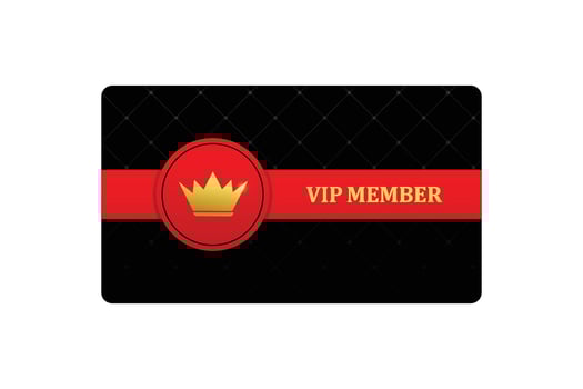 luxury gold and black premium vip card vector