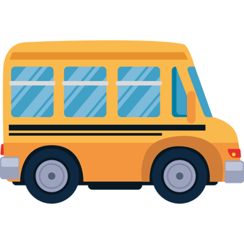 school bus for students isolated png