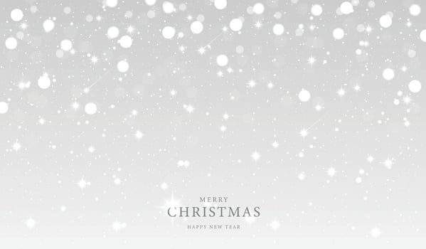 Christmas and Happy New Year background on sparkling in shiny gray background. winter snow with beautiful light. design. vector