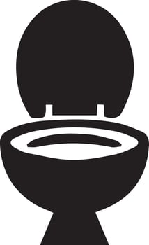 Toilet icon illustration vector