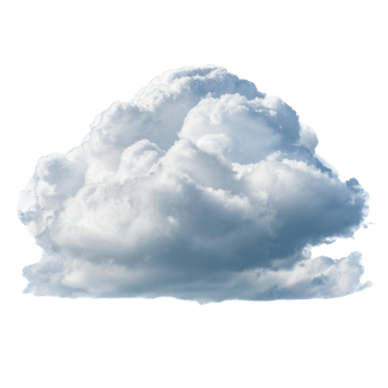 Fluffy Clouds white color png