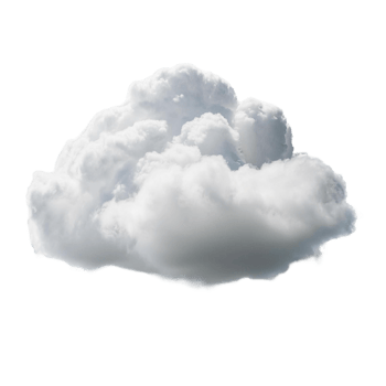 A cloud is shown in the sky png