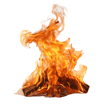 A fire Fire sparks hot element design png