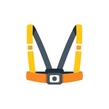 Baby harness with adjustable straps for secure carrying vector