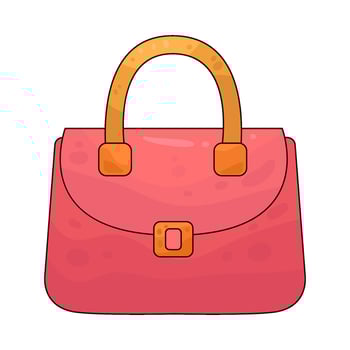 Illustration of handbag vector
