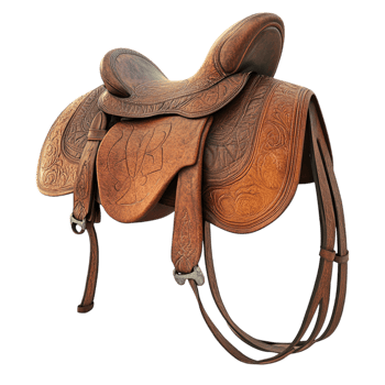 Horse Saddle on transparent background png