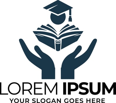 Graduation Icon Logo Design High-Quality EPS 10 Format vector
