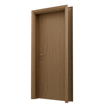 Wooden door with a transparent background png