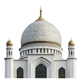 Dusk view of a traditional dome png