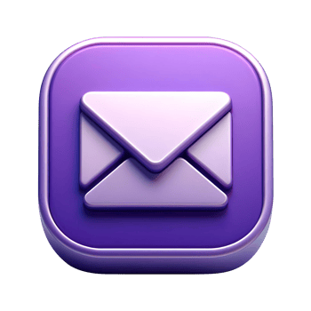 Email Envelope 3D Render png