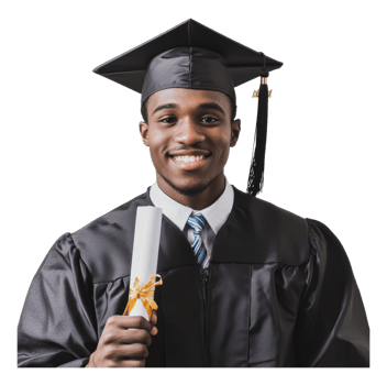Celebration of graduation day for a proud student png