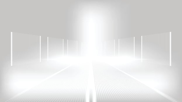 Abstract technology white gray background Hi-tech communication concept vector