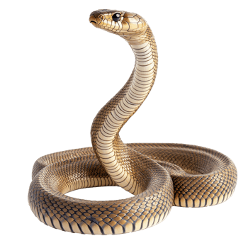 Elegant serpentine movement of a graceful snake png