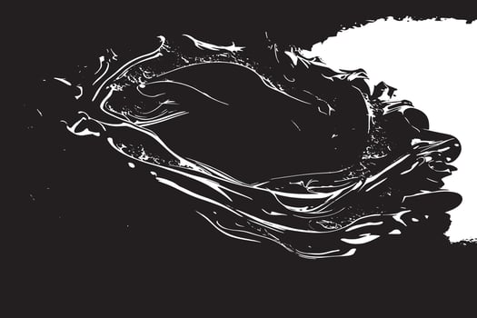 Abstract Monochrome Texture in Black and White for Digital Design vector