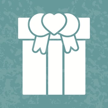 Gift Box Icon vector