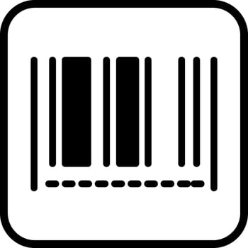 Barcode Stock Icon Design vector