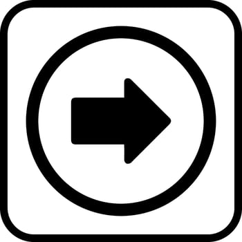 Right Arrow Icon Design vector