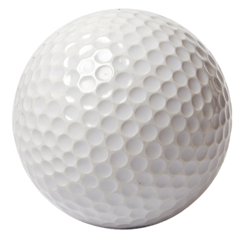 Golf ball transparent isolated image png