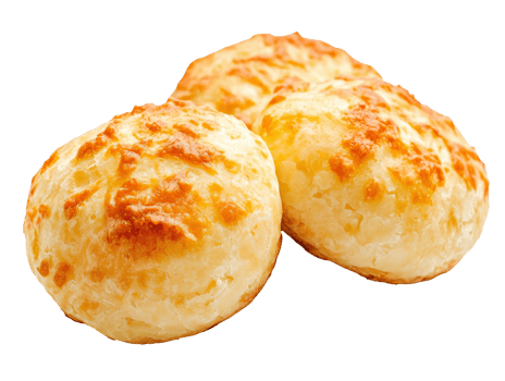 Delicious cheese bread rolls baked to perfection png