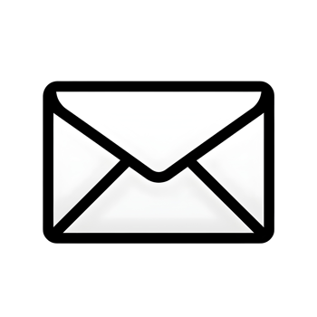 White Envelope Icon With Transparent Background png