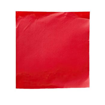 Bright red napkin folded neatly for table setting and decor ideas png