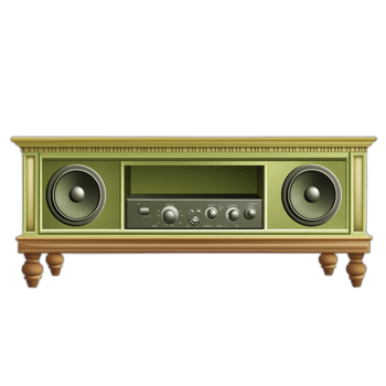American Traditional Media console Furniture piece, Furniture rendering png
